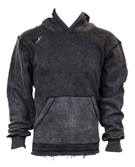 NEX Acid-Washed Fashion Hoodie