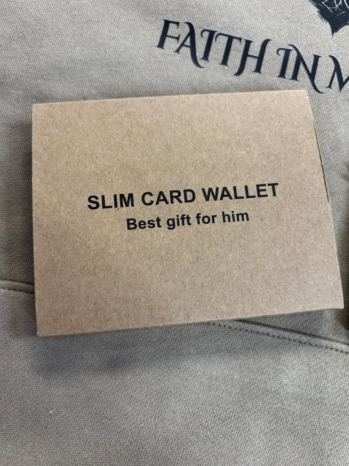 Faith In Motion Slim Card Wallet