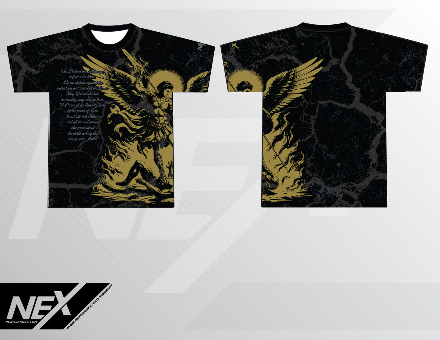 St. Michael Sublimated Performance Shirt