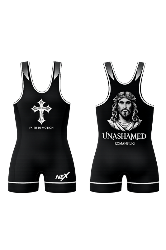 Faith in Motion "Unashamed" Wrestling Singlet