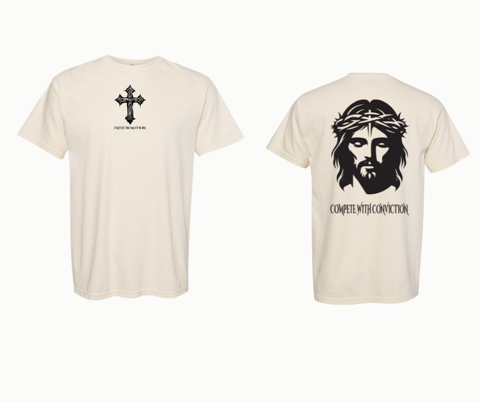 Faith in Motion “Compete With Conviction” Tee