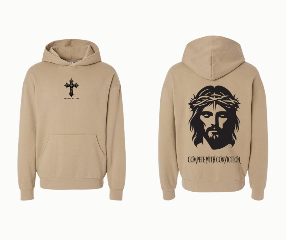 Faith in Motion “Compete With Conviction” Hoodie